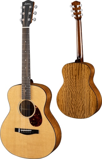 [ACTG2E-DLX] Eastman ACTG2 Deluxe Travel Guitar Natural - Sitka Spruce/Ovangkol