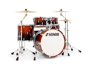 [AQ2-STAGEWMCTQZ] Sonor AQ2 Stage 5-Piece 22|16|12|10|14S Maple Shell Pack - Titanium Quartz Lacquer