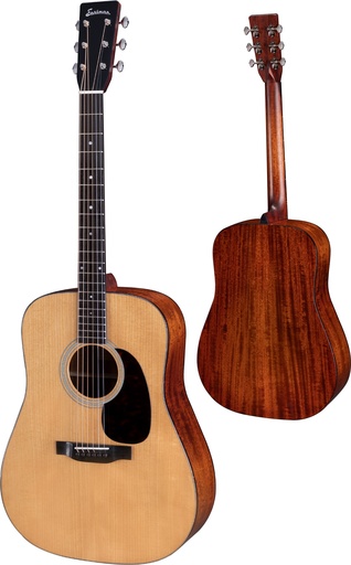 [E10D-TC-SB] Eastman E10D Sunburst Dreadnought  Adirondack-Mahogany