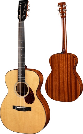 [E1OM-DLX] Eastman E1 Deluxe OM Acoustic Guitar Natural - Sitka Spruce/Sapele