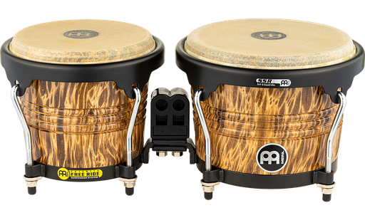 [FWB190LB] Meinl Marathon Free Ride Series Wood Bongos - Leopard Burl
