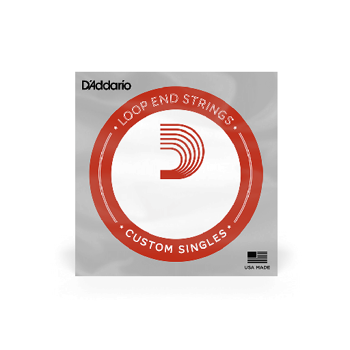 [LE011] D'Addario LE011 Plain Steel Loop End Single String .011