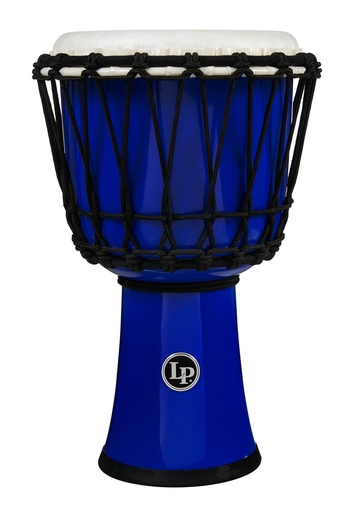 [LP1607BL] LP World 7" Rope Circle Djembe Blue