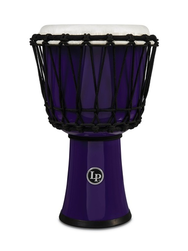 [LP1607PL] LP World 7" Rope Circle Djembe Purple