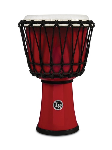 [LP1607RD] LP World 7" Rope Circle Djembe Red