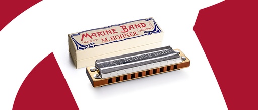 [M202101X] Hohner 125th Anniversary Marine Band Classic Harmonica