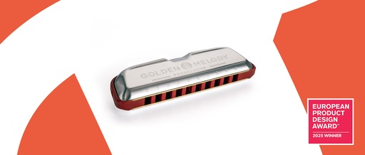 [M544BX-C] Hohner Golden Melody Harmonica - C