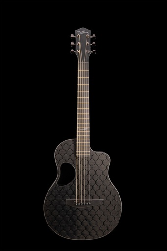 [MCPG-CTHBLKBLK2] McPherson Touring Carbon Fiber Guitar - Honeycomb & Black