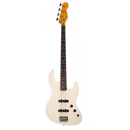 [MH-SOWHT] Manhattan Prestige Session One Bass Guitar - White Gloss