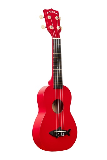 [MK-SS/RED] Kala Red Sea Soprano Shark Ukulele