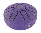 [PSTD1PLF] Meinl Sonic Energy Pocket Steel Tongue Drum, A Major - Purple, Lotus