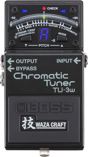 [TU-3W] Boss TU-3W WAZA Chromatic Tuner