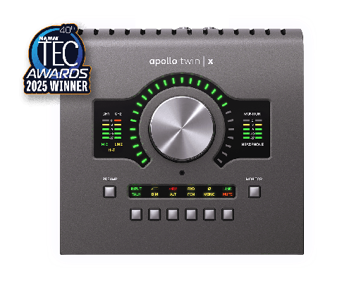 [UA-APLTWXDU-HE-U] Universal Audio APLTWXDU-HE Apollo Twin X Duo Recording Interface. Heritage Edition (USB)