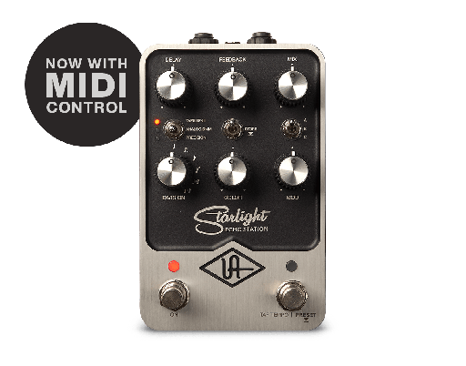 [UA-STARLIGHT-U] Universal Audio STARLIGHT Echo Station Stereo Delay Pedal