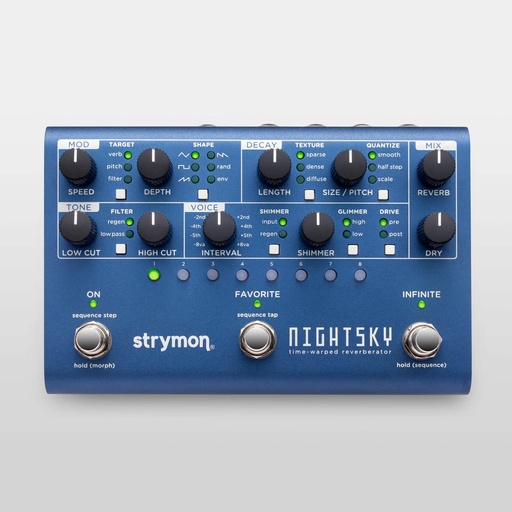 [Z12A-NSKY] Strymon NightSky Reverb Pedal