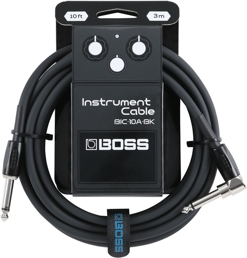[BIC-10A-BK] Boss BIC-10A Instrument Cable - Black