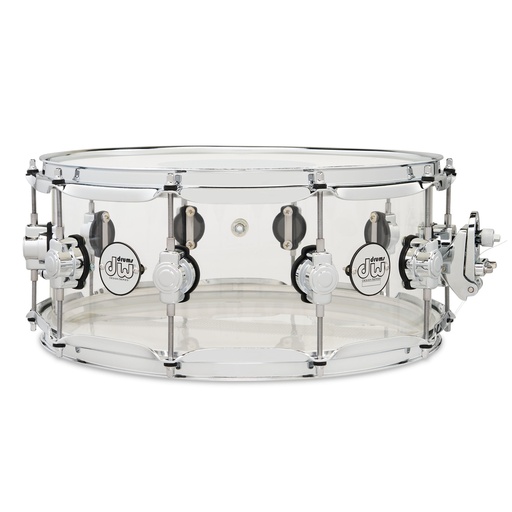 [DDAC0614SSCL] DW Design Snare 6x14 Clear Acrylic