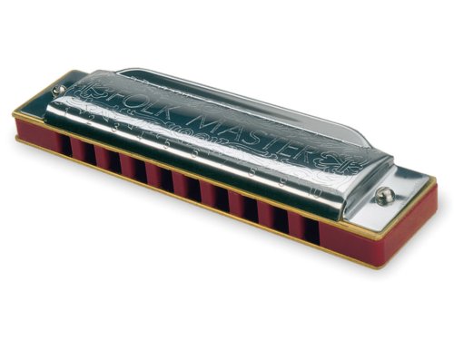 [1072-A-U] Suzuki 1072-A Folkmaster Harmonica - Key of A
