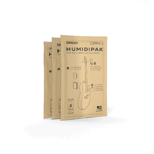[PW-HPRP-03] D'Addario Humidipak System Replacement Packets 3-pack