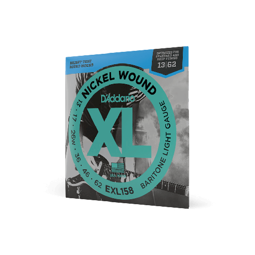 [EXL158] D'Addario EXL158 Electric Strings - Light Baritone