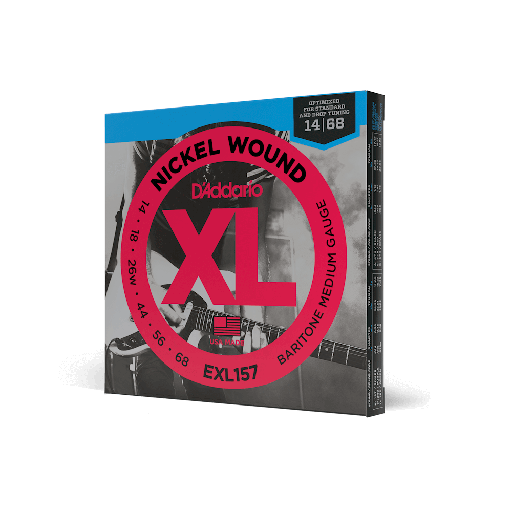 [EXL157] D'Addario EXL157 Electric Strings - Medium Baritone