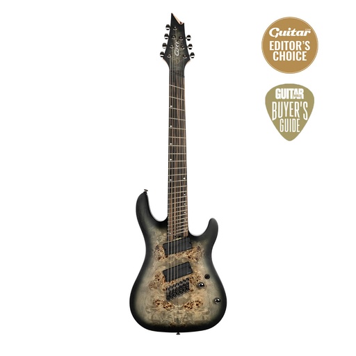[KX307MSOPBK-U] Cort KX307 Multi-Scale 7-String Electric Guitar - Open Pore Black