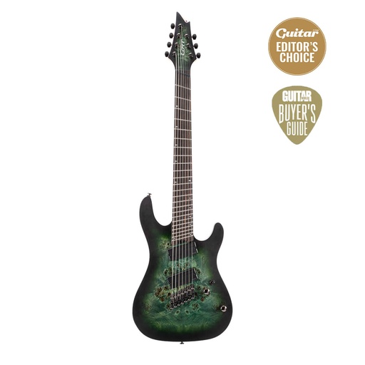 [KX307MSOPM-U] Cort KX307 Multi-Scale 7-String Electric Guitar - Open Pore Mahogany