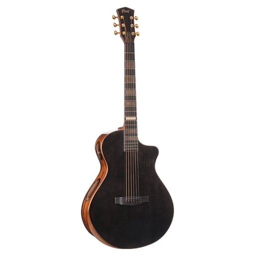 [MODERNBLACK-U] Cort Modern Acoustic Guitar - Black